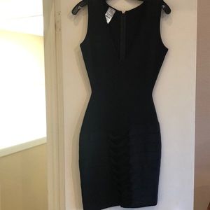 Herve Lager Black Body con dress